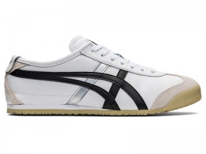 Women's Onitsuka Tiger Mexico 66 Sneakers White | 3624-RYQXB