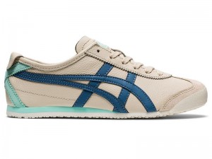 Women's Onitsuka Tiger Mexico 66 Sneakers Beige | 7248-OMKIB