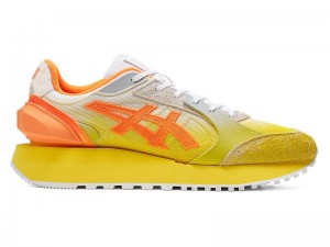 Women's Onitsuka Tiger Moage Co Sneakers Yellow | 0382-AZHFO