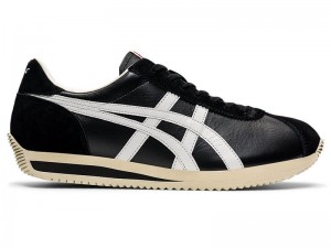 Women's Onitsuka Tiger Moal 77 Nm Sneakers Black | 8470-KMYVO