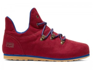 Women's Onitsuka Tiger Monte Pokhara Boots Red | 7652-NUIFV