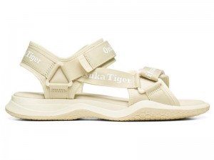 Women's Onitsuka Tiger Ohbori™ Strap Sandals Beige | 8237-PHVAJ