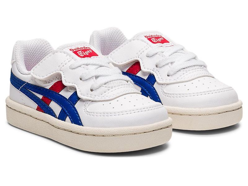 Kids' Onitsuka Tiger Gsm Sneakers White | 0476-CXMJK