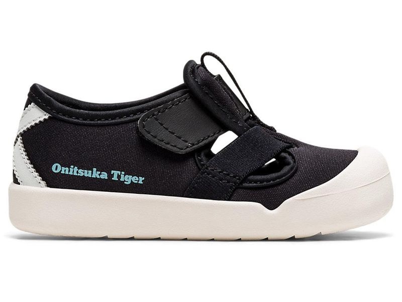 Kids\' Onitsuka Tiger Mexico 66® Sandals Black | 7286-BQTSG