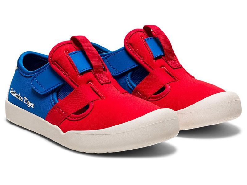 Kids' Onitsuka Tiger Mexico 66® Sandals Red | 0567-RNQHW