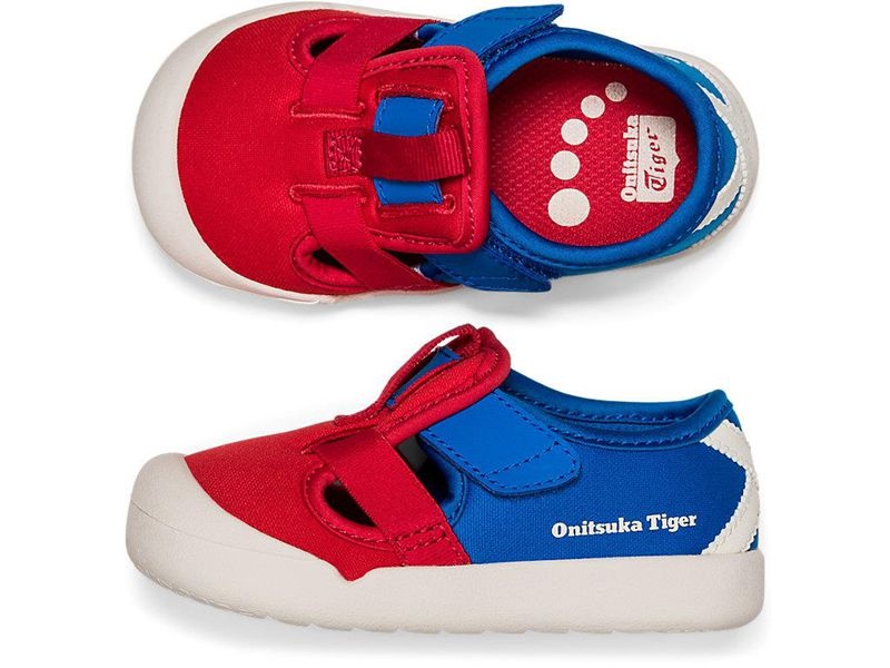 Kids' Onitsuka Tiger Mexico 66® Sandals Red | 8791-VGMBP