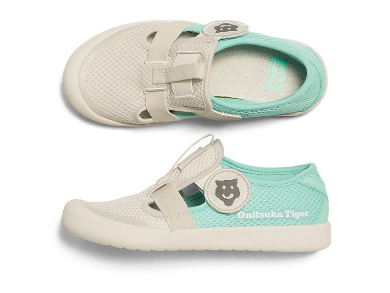 Kids' Onitsuka Tiger Mexico 66 Sandals White | 9572-MAJIP