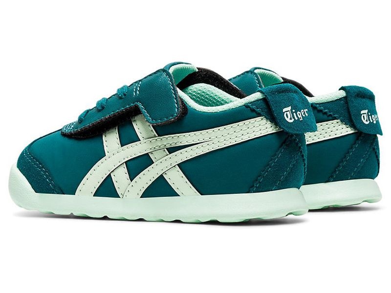 Kids' Onitsuka Tiger Mexico 66 Sneakers Green | 5372-ZTPSO