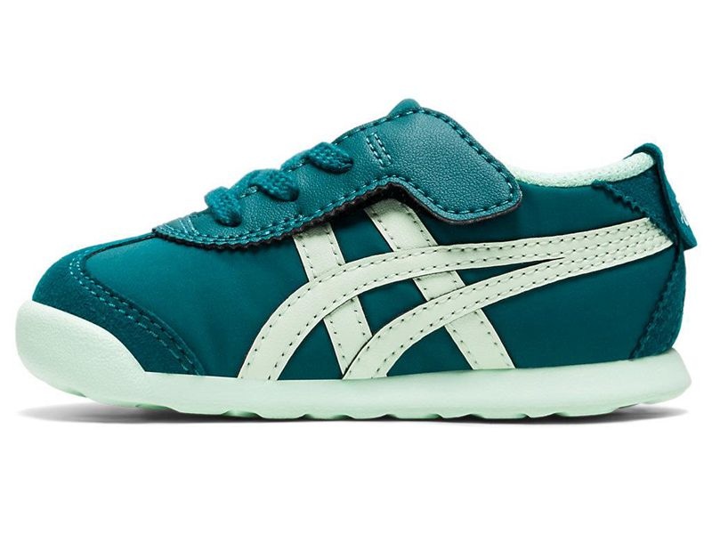 Kids' Onitsuka Tiger Mexico 66 Sneakers Green | 5372-ZTPSO