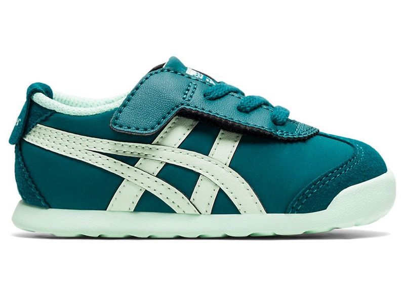 Kids\' Onitsuka Tiger Mexico 66 Sneakers Green | 5372-ZTPSO