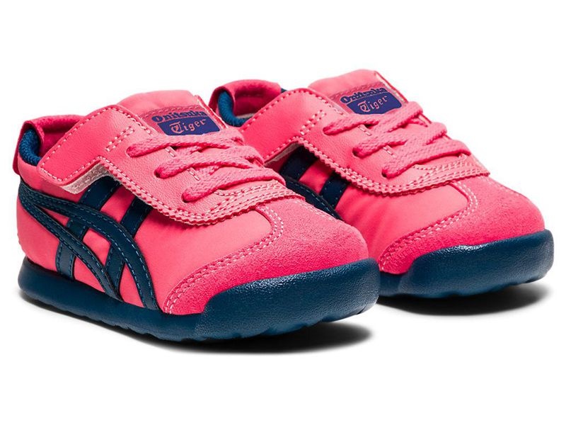 Kids' Onitsuka Tiger Mexico 66 Sneakers Pink | 8105-SDQYG