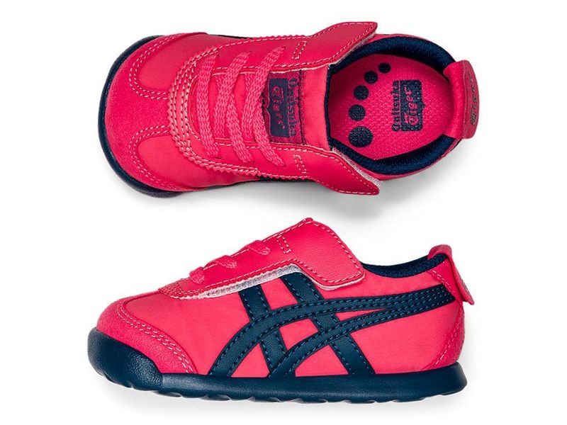 Kids' Onitsuka Tiger Mexico 66 Sneakers Pink | 8105-SDQYG