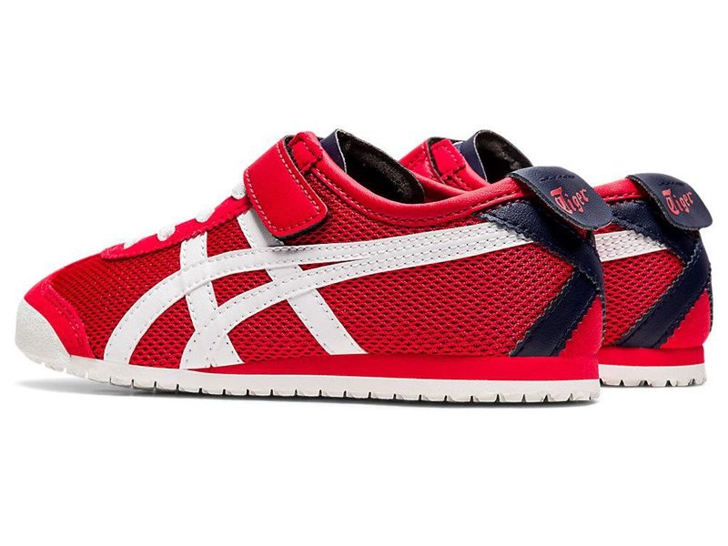 Kids' Onitsuka Tiger Mexico 66® Sneakers Red | 6307-ZYPMJ