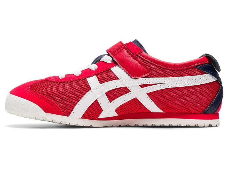 Kids' Onitsuka Tiger Mexico 66® Sneakers Red | 6307-ZYPMJ