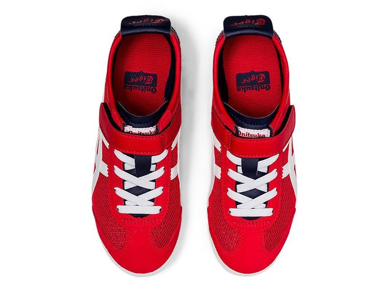 Kids' Onitsuka Tiger Mexico 66® Sneakers Red | 6307-ZYPMJ