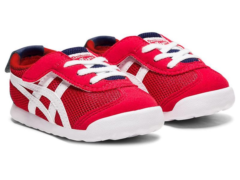 Kids' Onitsuka Tiger Mexico 66® Sneakers Red | 4152-ASCBY