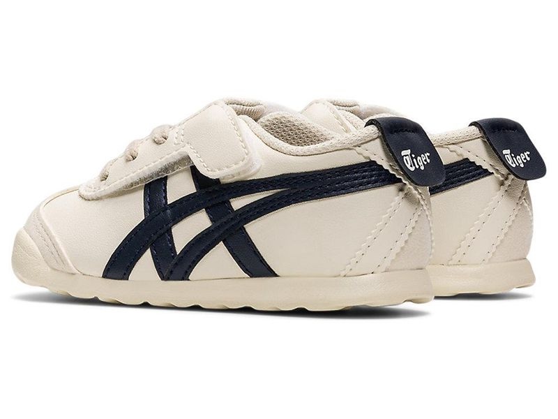 Kids' Onitsuka Tiger Mexico 66 Sneakers White | 1693-VDFBP