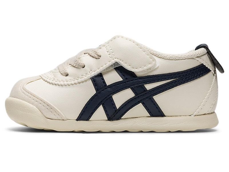 Kids' Onitsuka Tiger Mexico 66 Sneakers White | 1693-VDFBP