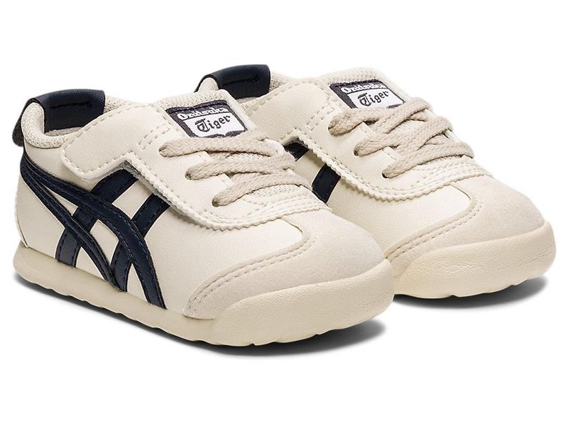 Kids' Onitsuka Tiger Mexico 66 Sneakers White | 1693-VDFBP