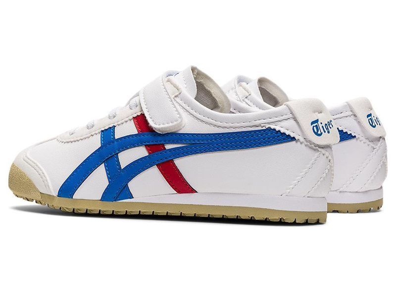 Kids' Onitsuka Tiger Mexico 66 Sneakers White | 2459-LBSRH