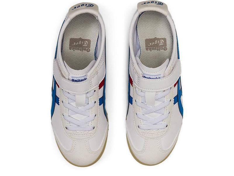 Kids' Onitsuka Tiger Mexico 66 Sneakers White | 2459-LBSRH