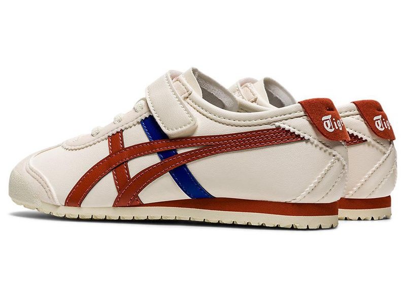 Kids' Onitsuka Tiger Mexico 66 Sneakers White | 5927-BZNRL