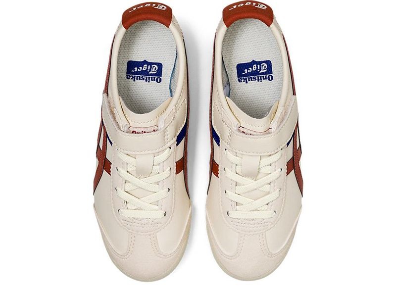 Kids' Onitsuka Tiger Mexico 66 Sneakers White | 5927-BZNRL