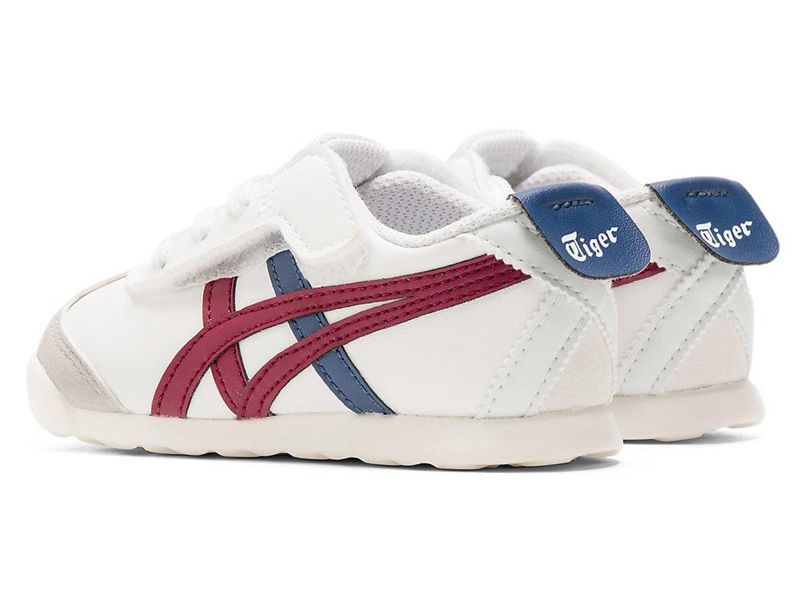 Kids' Onitsuka Tiger Mexico 66 Sneakers White | 4950-LFQGH