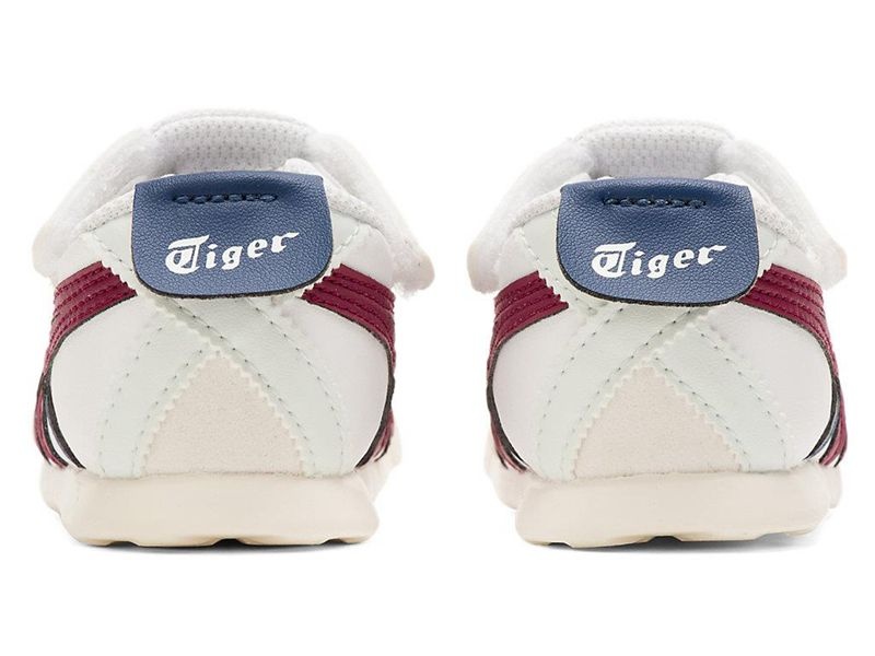 Kids' Onitsuka Tiger Mexico 66 Sneakers White | 4950-LFQGH