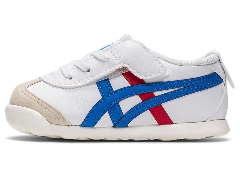 Kids' Onitsuka Tiger Mexico 66 Sneakers White | 2813-DTICN