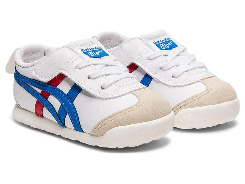 Kids' Onitsuka Tiger Mexico 66 Sneakers White | 2813-DTICN