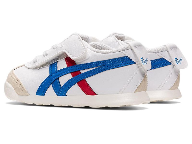 Kids' Onitsuka Tiger Mexico 66 Sneakers White | 2813-DTICN