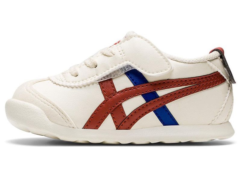 Kids' Onitsuka Tiger Mexico 66 Sneakers White | 6574-EIATV