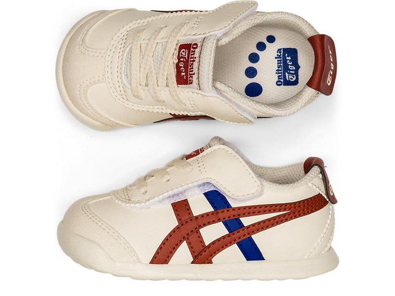 Kids' Onitsuka Tiger Mexico 66 Sneakers White | 6574-EIATV