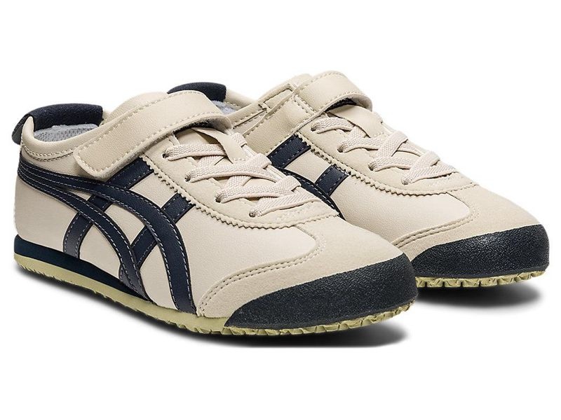 Kids' Onitsuka Tiger Mexico 66 Sneakers White | 2874-JDYMN