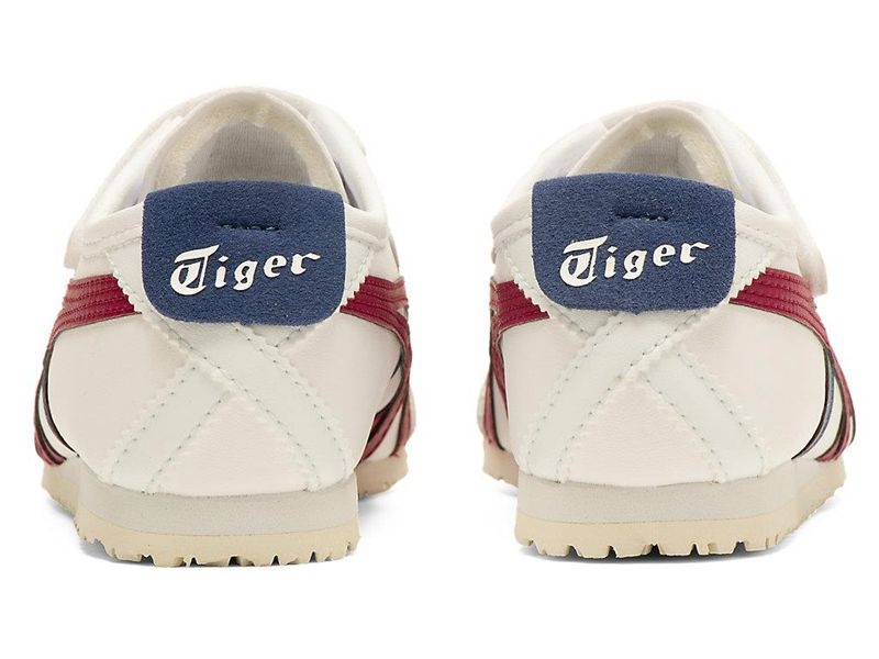 Kids' Onitsuka Tiger Mexico 66 Sneakers White | 4709-YDCQU