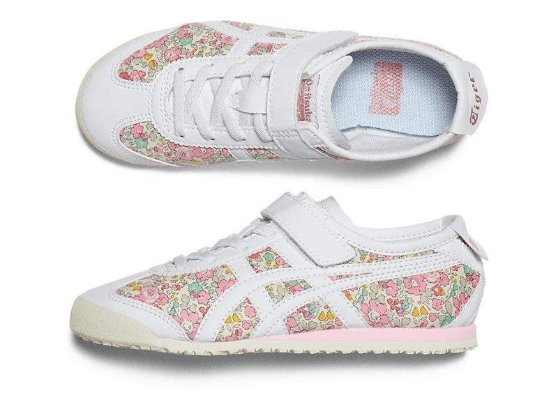 Kids' Onitsuka Tiger Mexico 66 Sneakers White | 7946-RBDFO