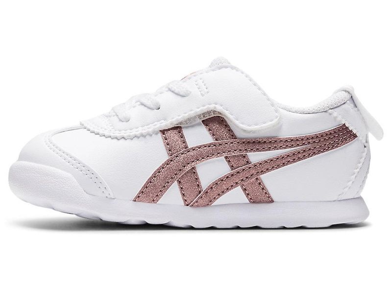 Kids' Onitsuka Tiger Mexico 66 Sneakers White | 0267-SGLVC