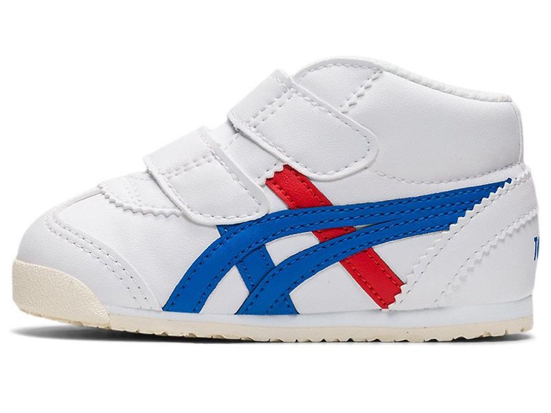 Kids' Onitsuka Tiger Mexico Mid-runner Ts Sneakers White | 5204-ARDVW