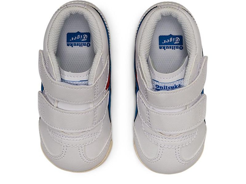 Kids' Onitsuka Tiger Mexico Mid-runner Ts Sneakers White | 5204-ARDVW