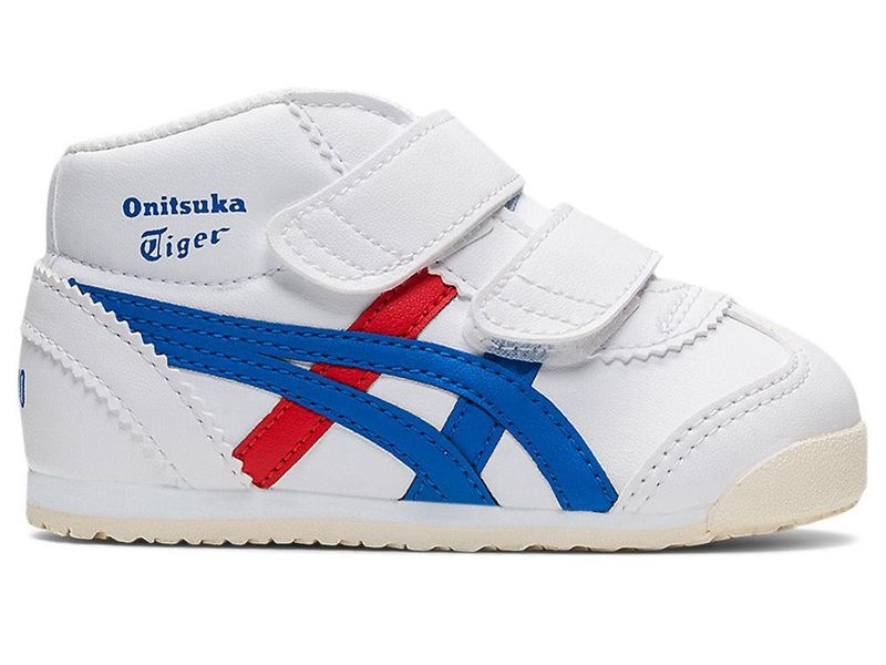 Kids\' Onitsuka Tiger Mexico Mid-runner Ts Sneakers White | 5204-ARDVW