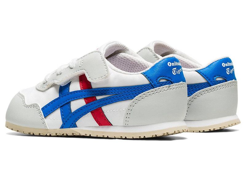 Kids' Onitsuka Tiger Serrano Sneakers White | 3258-ZINDL