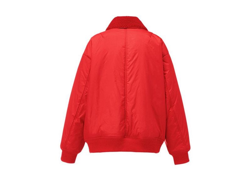 Men's Onitsuka Tiger Blouson Jackets Red | 2615-NPGSC