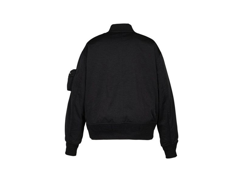 Men's Onitsuka Tiger Bomber Jackets Black | 5374-LUZFP