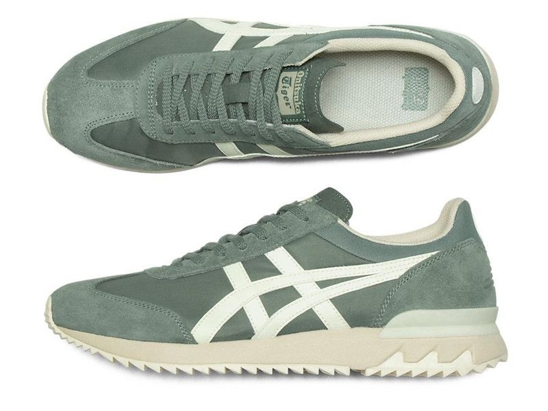 Men's Onitsuka Tiger California 78 Ex Sneakers Green | 3712-NDVBZ