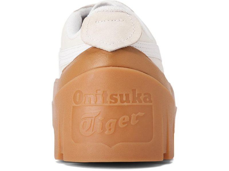 Men's Onitsuka Tiger Delegation Chunk Sneakers White | 5041-BOIRZ