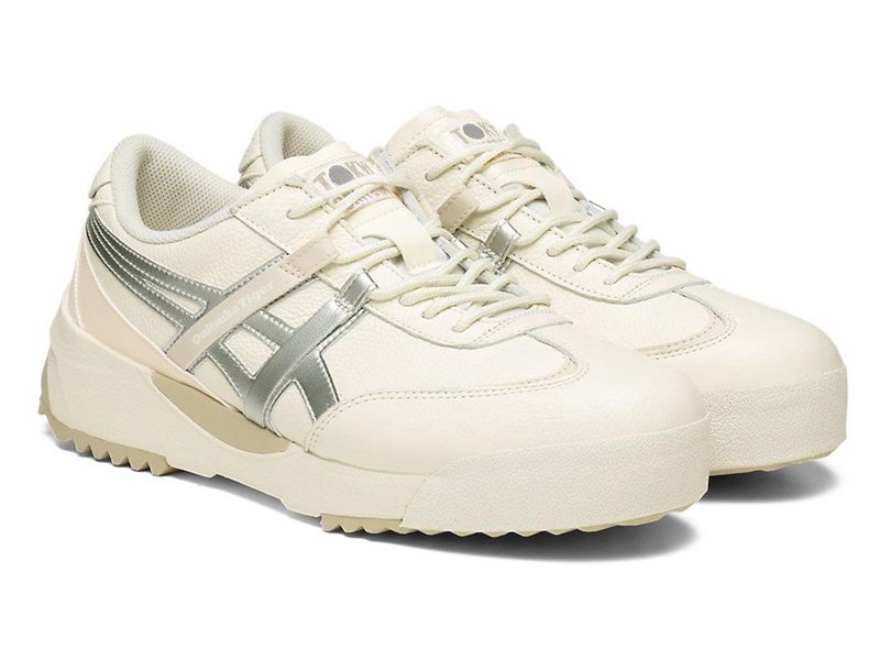 Men's Onitsuka Tiger Delegation Ex Sneakers White | 7086-BPFIO