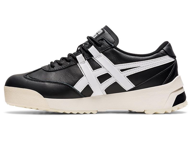 Men's Onitsuka Tiger Delegation Ex Sneakers Black | 9803-MNXPQ