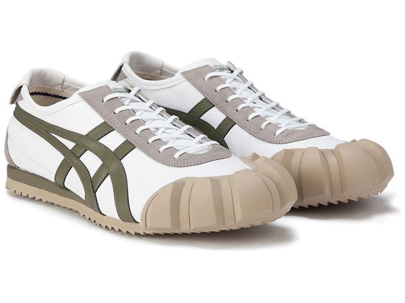 Men's Onitsuka Tiger Dentigre Mx Sneakers White | 7362-NJYDW