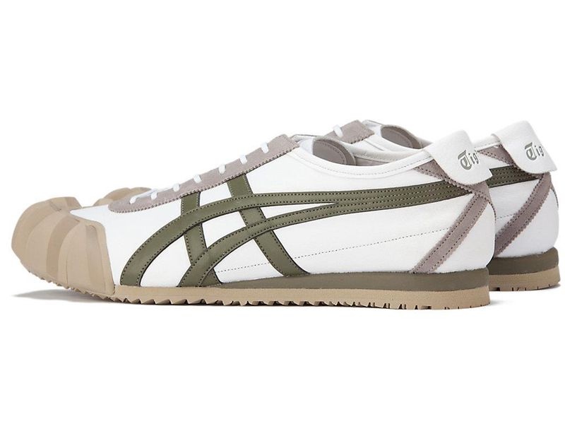 Men's Onitsuka Tiger Dentigre Mx Sneakers White | 7362-NJYDW